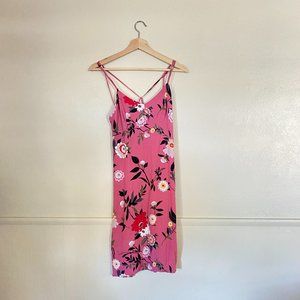 LOFT | Floral Strappy Cocktail Dress